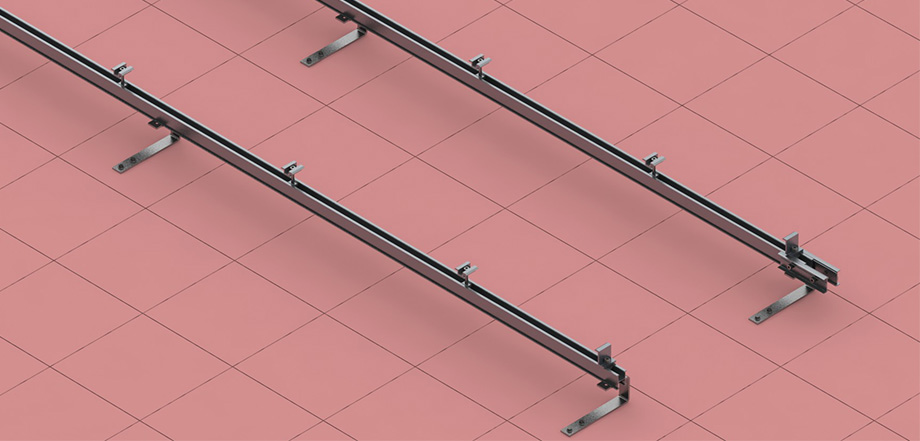 Photovoltaic slate tile hook bracket