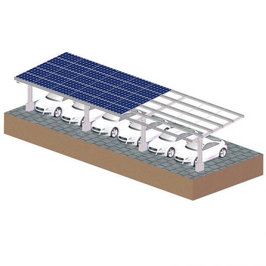 cochera residencial solar