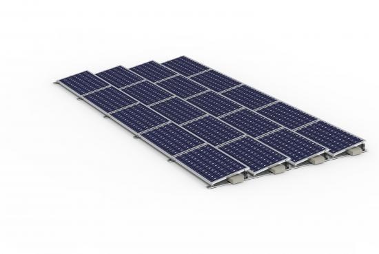 Ballasted Solar Mounting