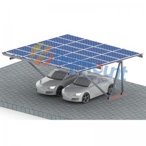 soporte de cochera para panel solar
