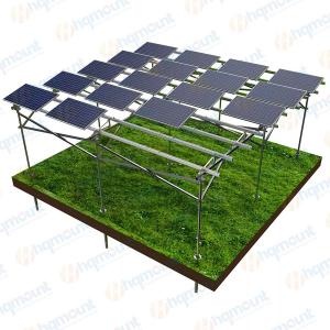 Estructura de montaje de granja fotovoltaica Sistema de montaje de panel solar agrícola