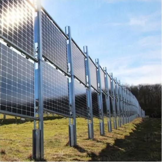 solar ground vertical mounting