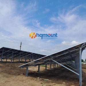 montaje solar en tierra