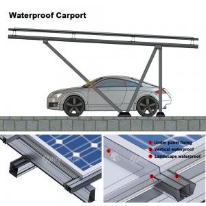 soporte de cochera para panel solar
