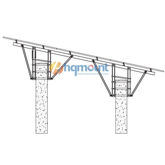 Sistema de montaje solar para estanques de peces