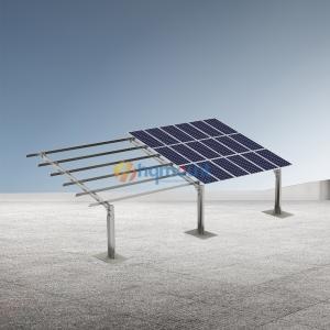 soporte de montaje de cochera solar de acero al carbono
        