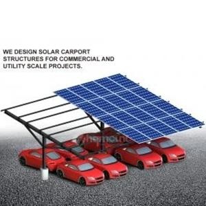 cochera residencial solar