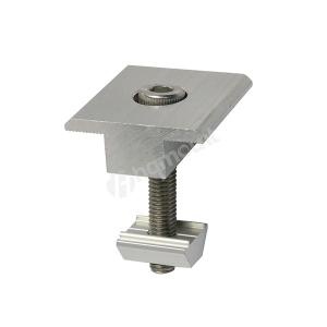 Juego de abrazaderas centrales de fijación para paneles solares de aluminio de 30 mm