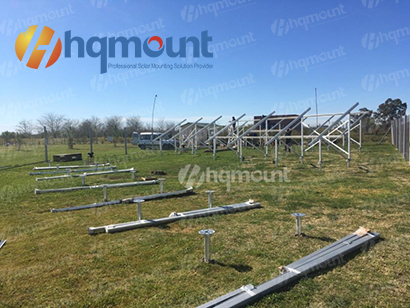 Instalación de montaje en tierra solar HQ-GT1 de 5MW