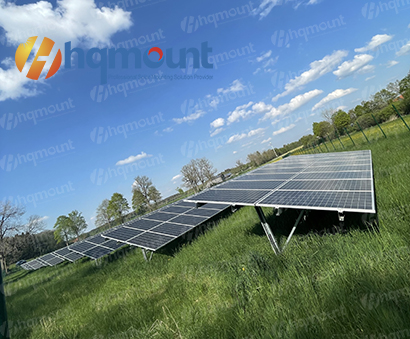 Proyecto de sistema de montaje en tierra HQ Mount 3MW PV

