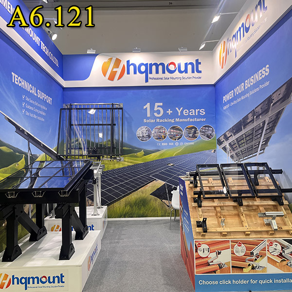Intersolar Europe 2026 – HQ Mount en el stand A6.121